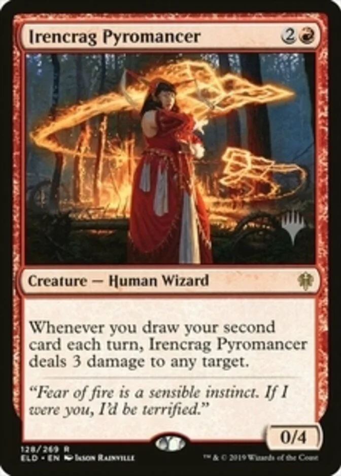 Irencrag Pyromancer <planeswalker stamp> [ELD] (F)