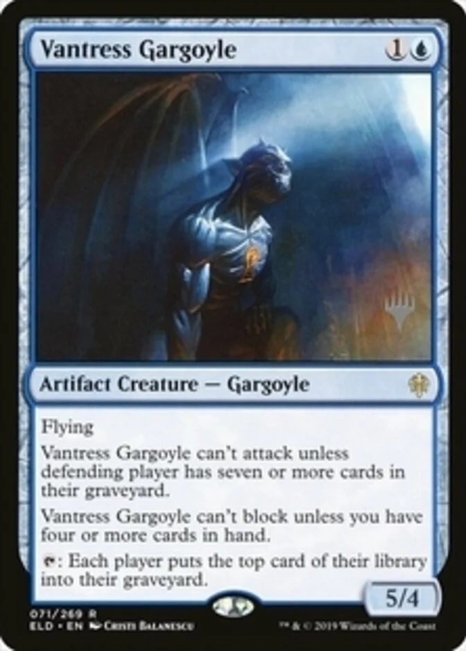 Vantress Gargoyle <planeswalker stamp> [ELD] (F)