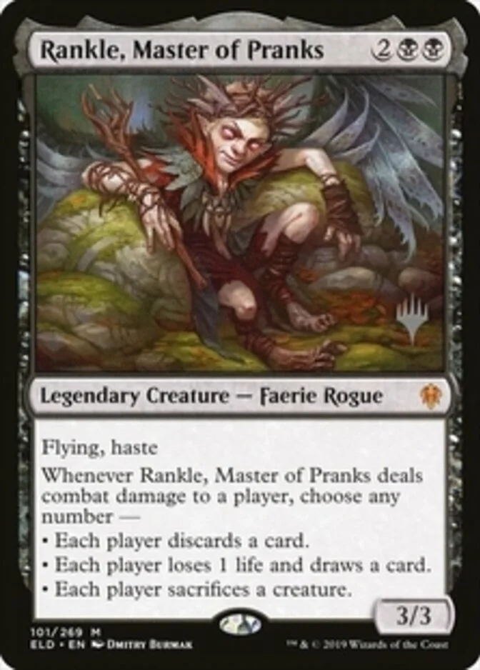 Rankle, Master of Pranks <planeswalker stamp> [ELD] (F)