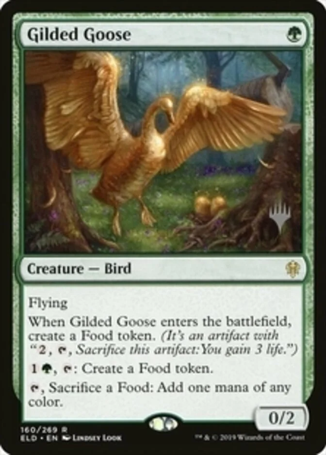 Gilded Goose <planeswalker stamp> [ELD] (F)