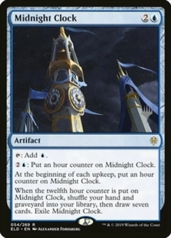 Midnight Clock <planeswalker stamp> [ELD] (F)
