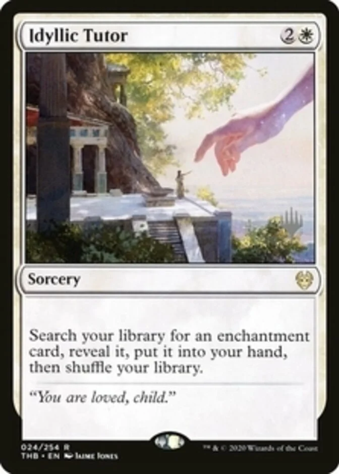 Idyllic Tutor <planeswalker stamp> [THB] (F)