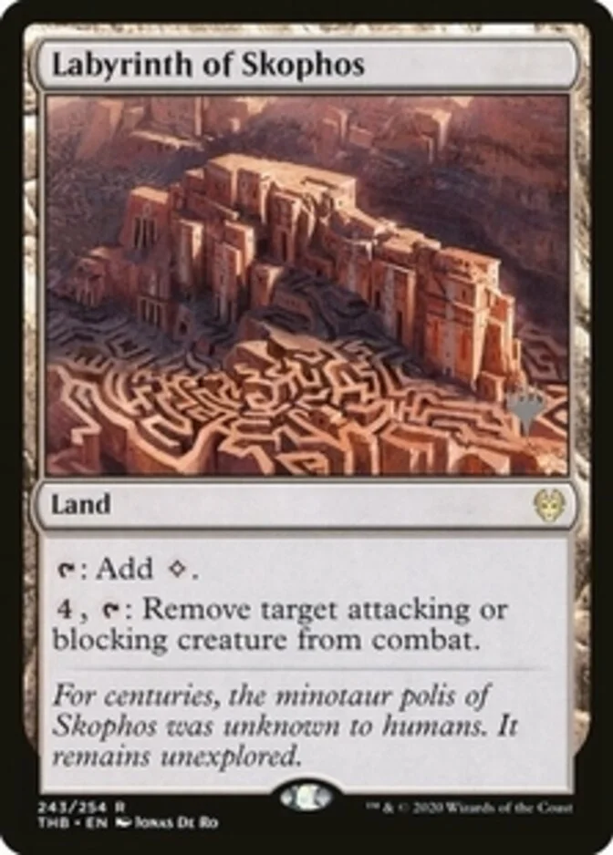 Labyrinth of Skophos <planeswalker stamp> [THB]