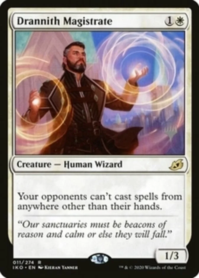 Drannith Magistrate <planeswalker stamp> [IKO] (F)
