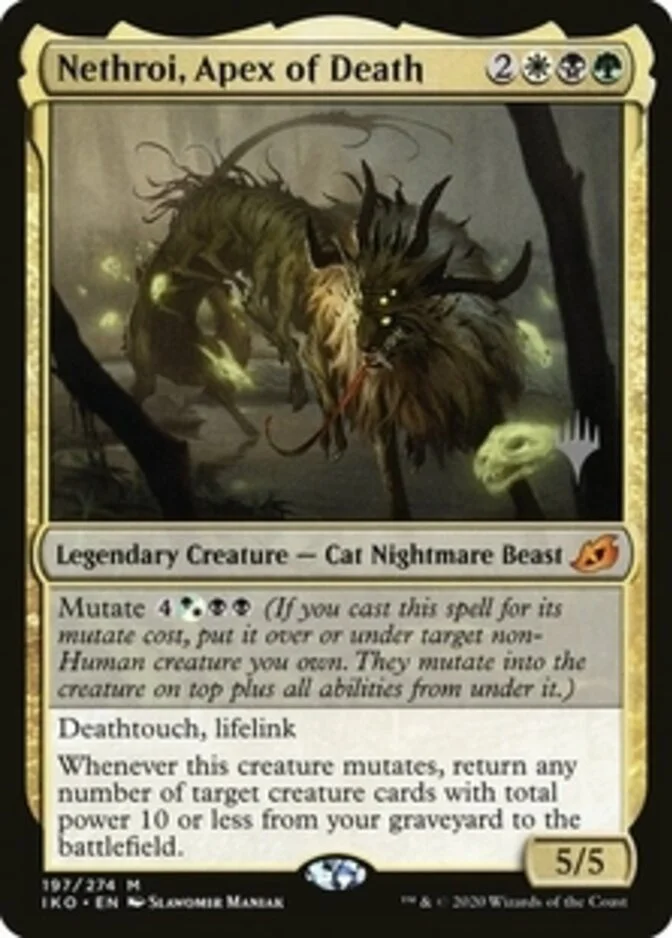 Nethroi, Apex of Death <planeswalker stamp> [IKO] (F)