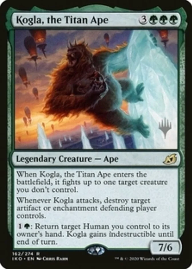 Kogla, the Titan Ape <planeswalker stamp> [IKO] (F)