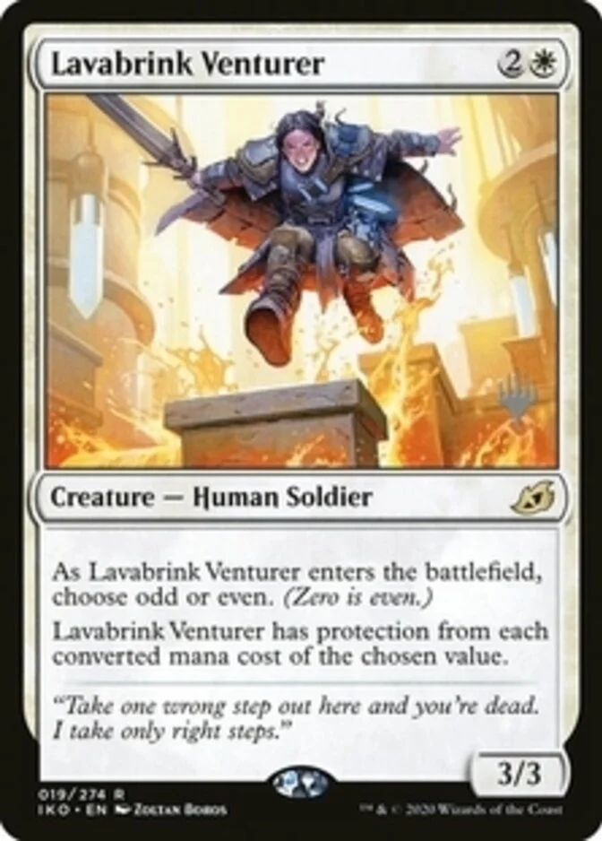 Lavabrink Venturer <planeswalker stamp> [IKO]