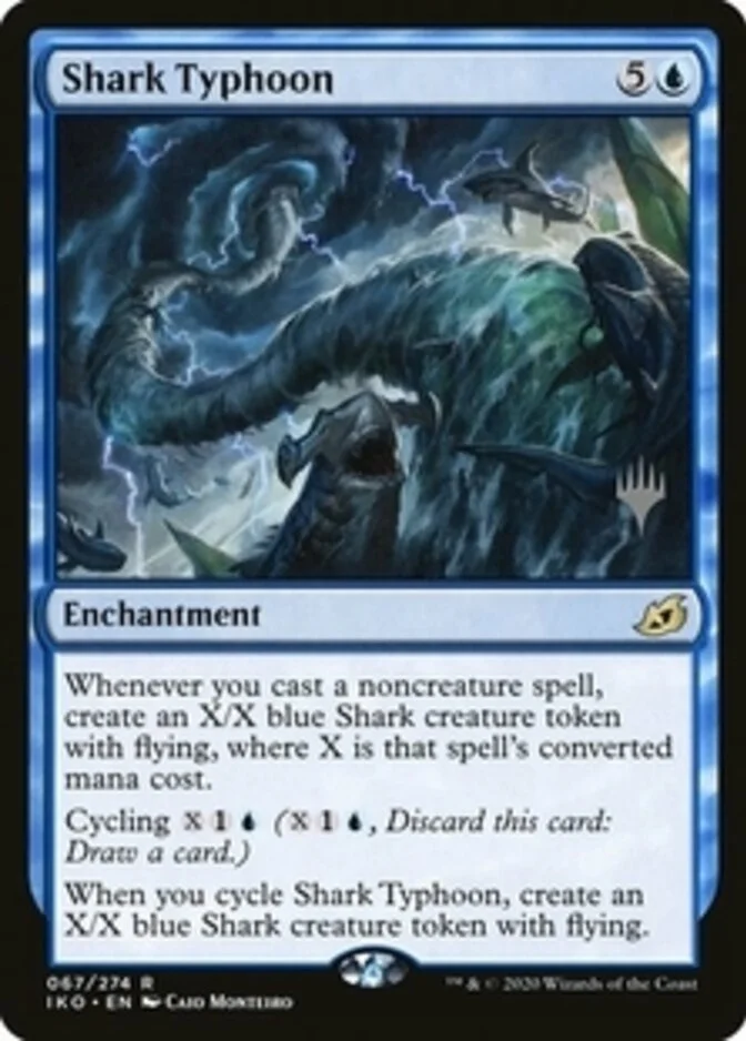 Shark Typhoon <planeswalker stamp> [IKO] (F)