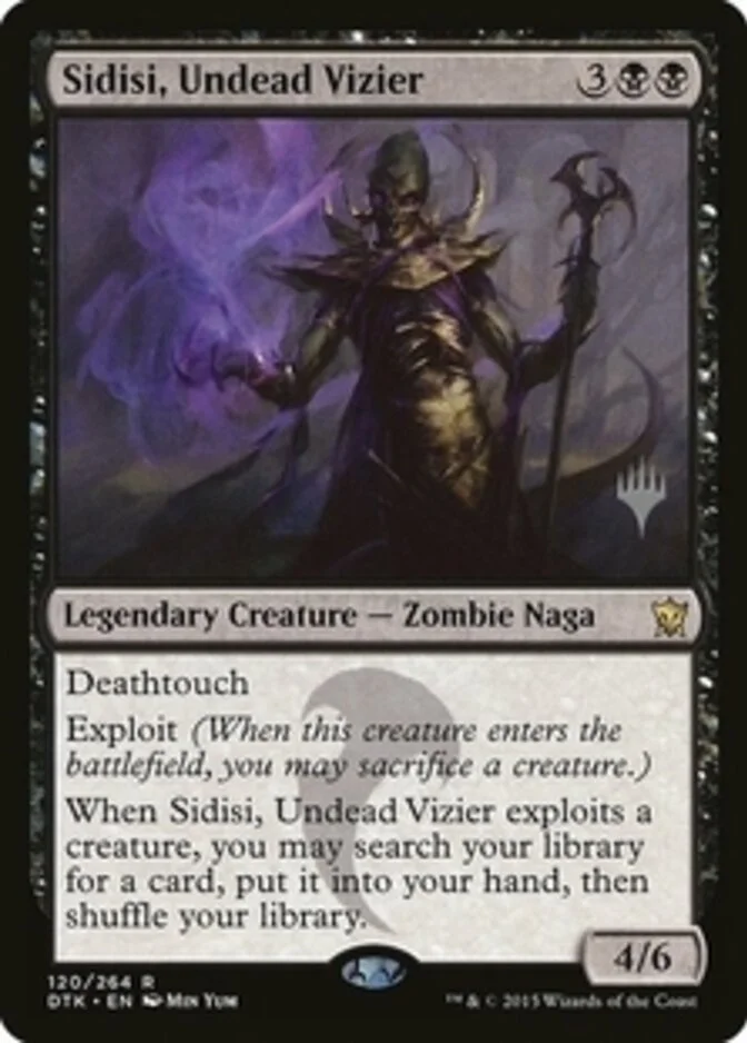 Sidisi, Undead Vizier <planeswalker stamp> [DTK]