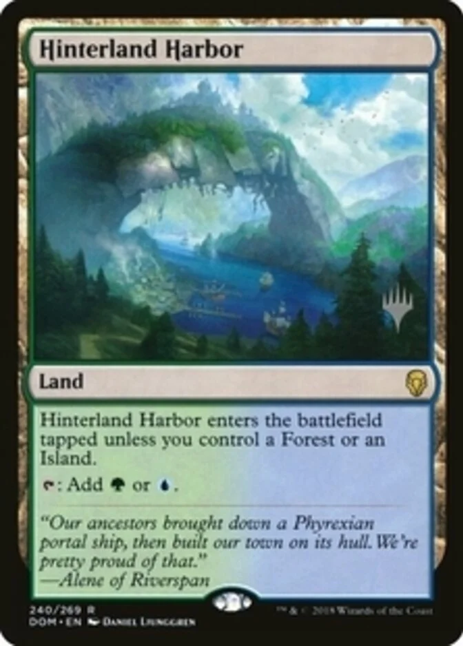 Hinterland Harbor <planeswalker stamp> [DOM]