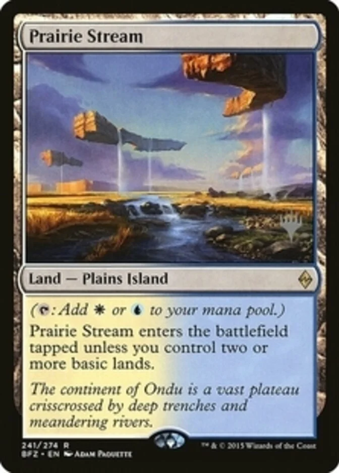 Prairie Stream <planeswalker stamp> [BFZ]