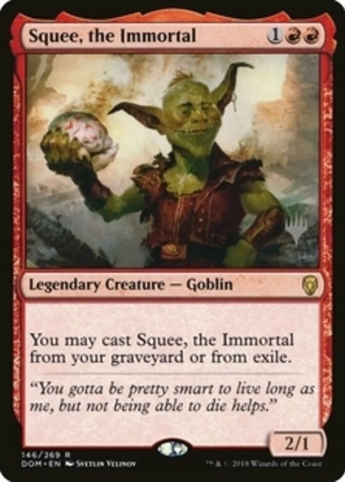 Squee, the Immortal <planeswalker stamp> [DOM]