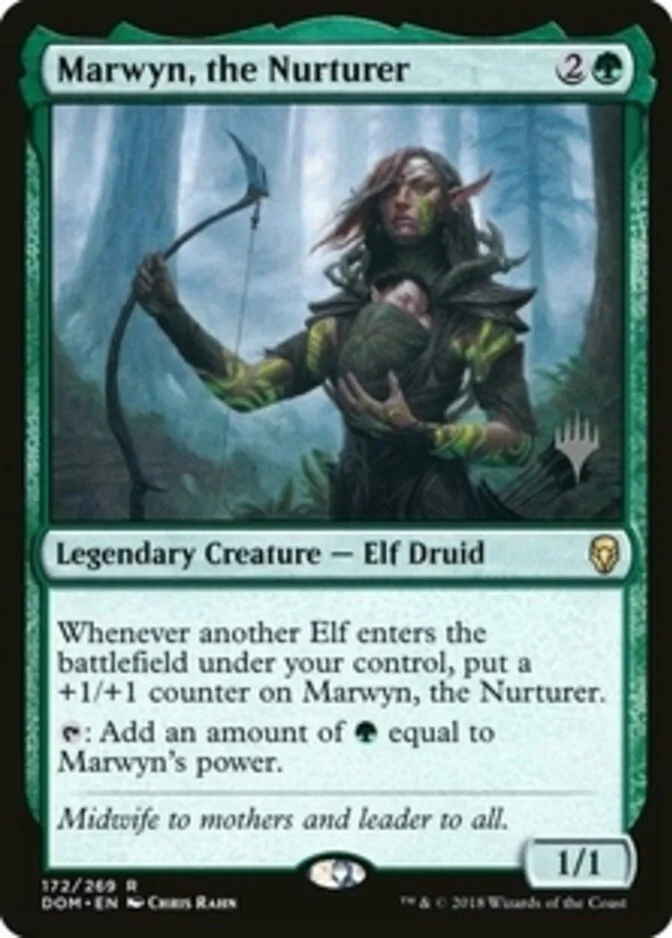 Marwyn, the Nurturer <planeswalker stamp> [DOM]