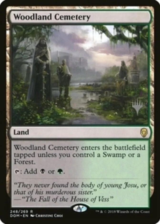 Woodland Cemetery <planeswalker stamp> [DOM] (F)
