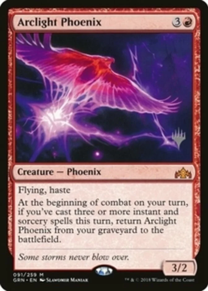 Arclight Phoenix <planeswalker stamp> [GRN] (F)