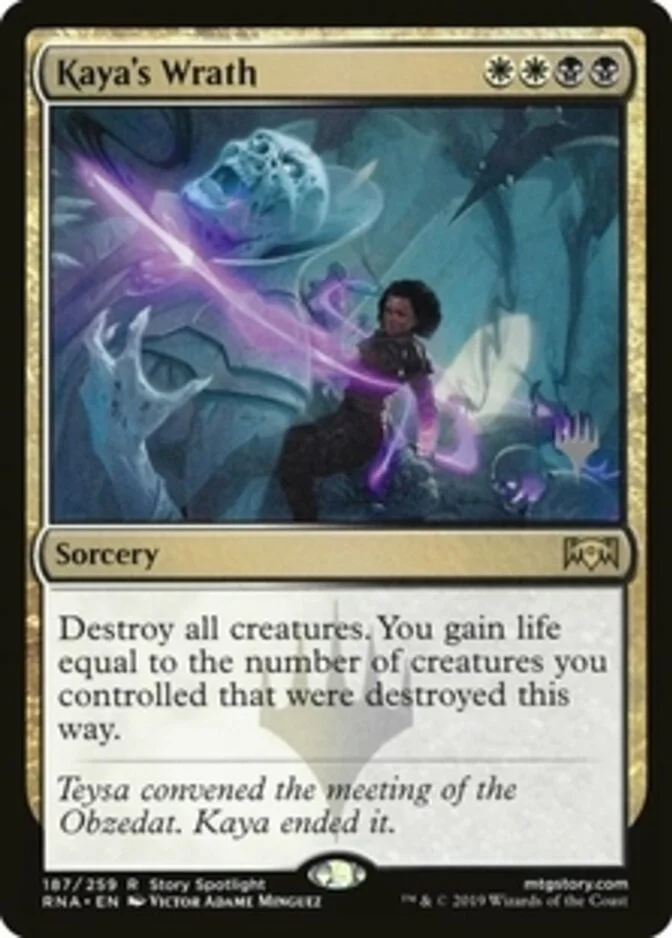 Kaya's Wrath <planeswalker stamp> [RNA] (F)
