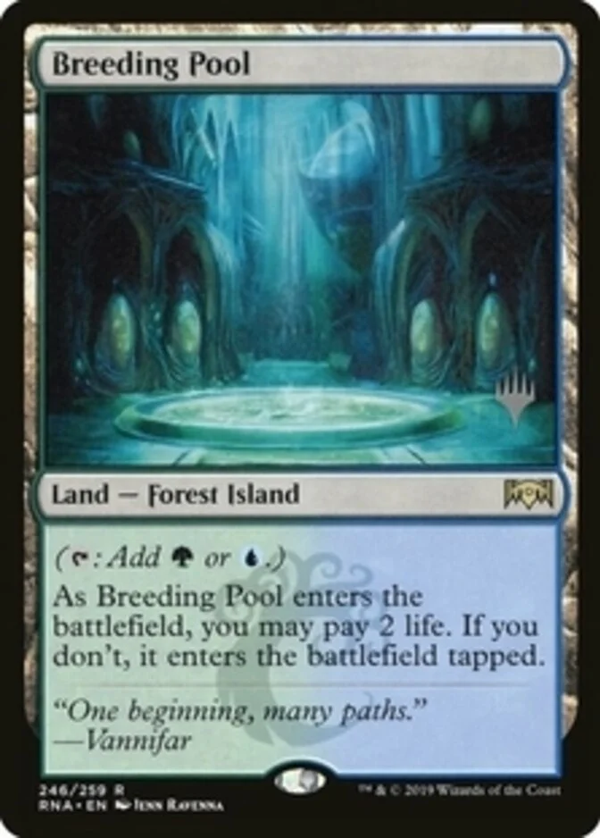 Breeding Pool <planeswalker stamp> [RNA]
