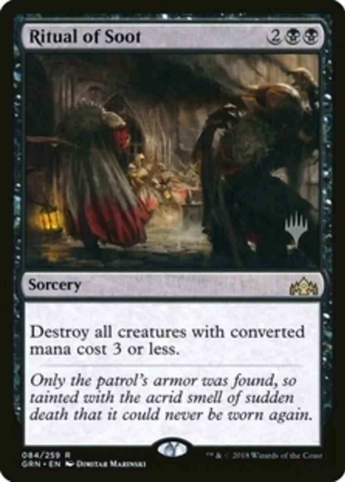 Ritual of Soot <planeswalker stamp> [GRN] (F)