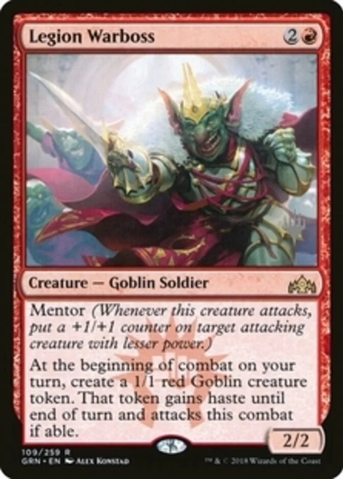 Legion Warboss <planeswalker stamp> [GRN]