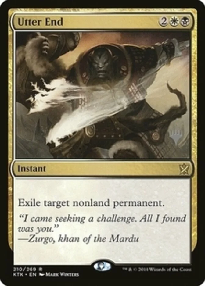 Utter End <planeswalker stamp> [KTK]