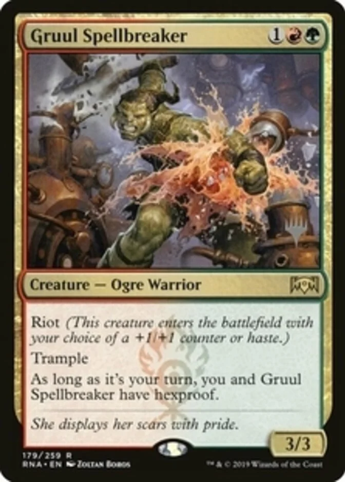 Gruul Spellbreaker <planeswalker stamp> [RNA]