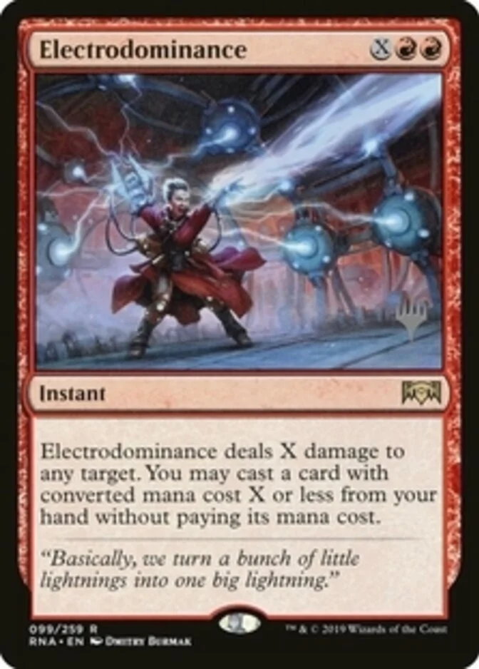 Electrodominance <planeswalker stamp> [RNA]