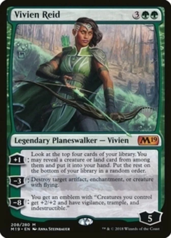 Vivien Reid <planeswalker stamp> [M19]