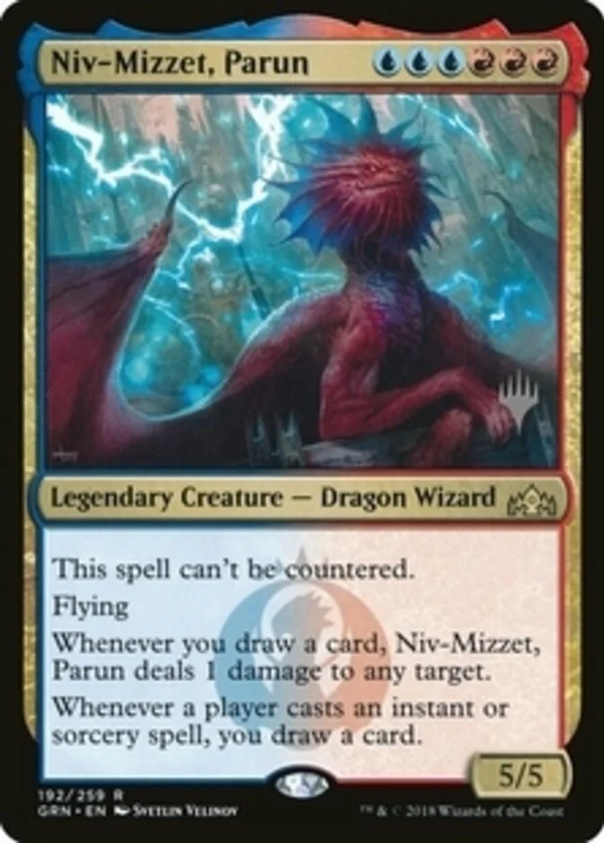 Niv-Mizzet, Parun <planeswalker stamp> [GRN]