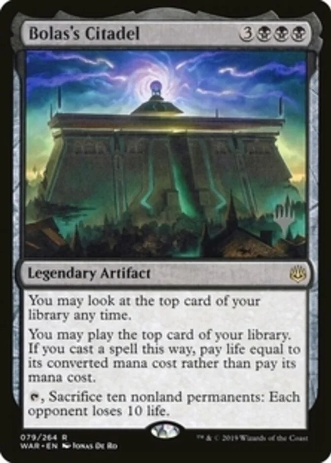 Bolas's Citadel <planeswalker stamp> [WAR]