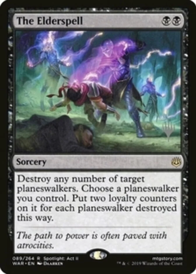 The Elderspell <planeswalker stamp> [WAR]