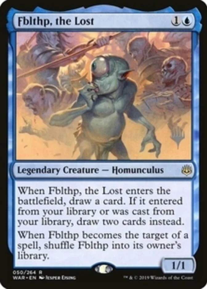 Fblthp, the Lost <planeswalker stamp> [WAR] (F)