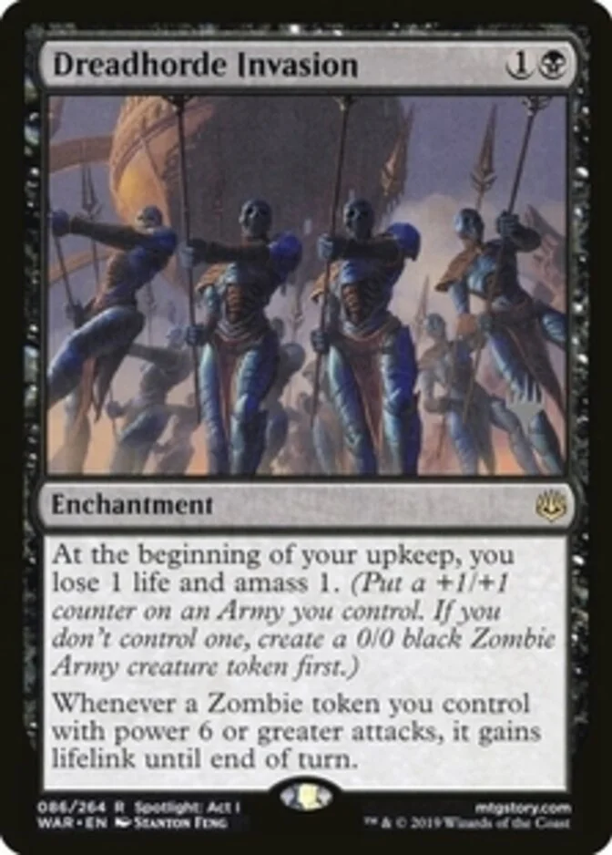 Dreadhorde Invasion <planeswalker stamp> [WAR] (F)