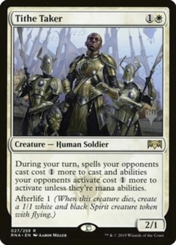 Tithe Taker <planeswalker stamp> [RNA]