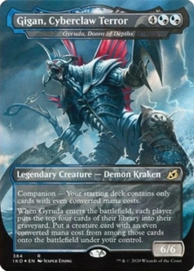 Gyruda, Doom of Depths <Gigan, Cyberclaw Terror> [IKO]