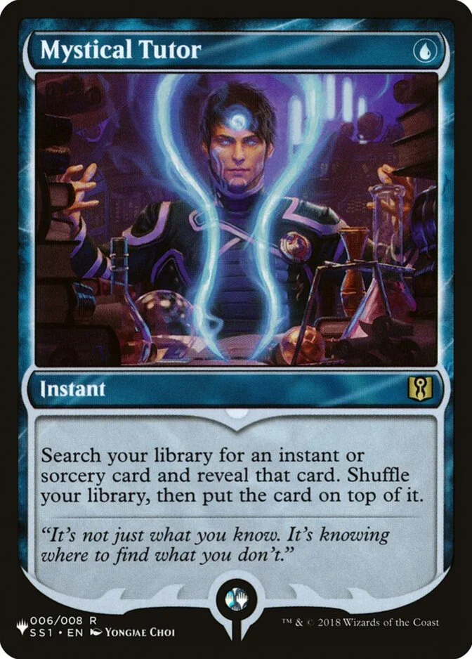 Mystical Tutor [PLIST]