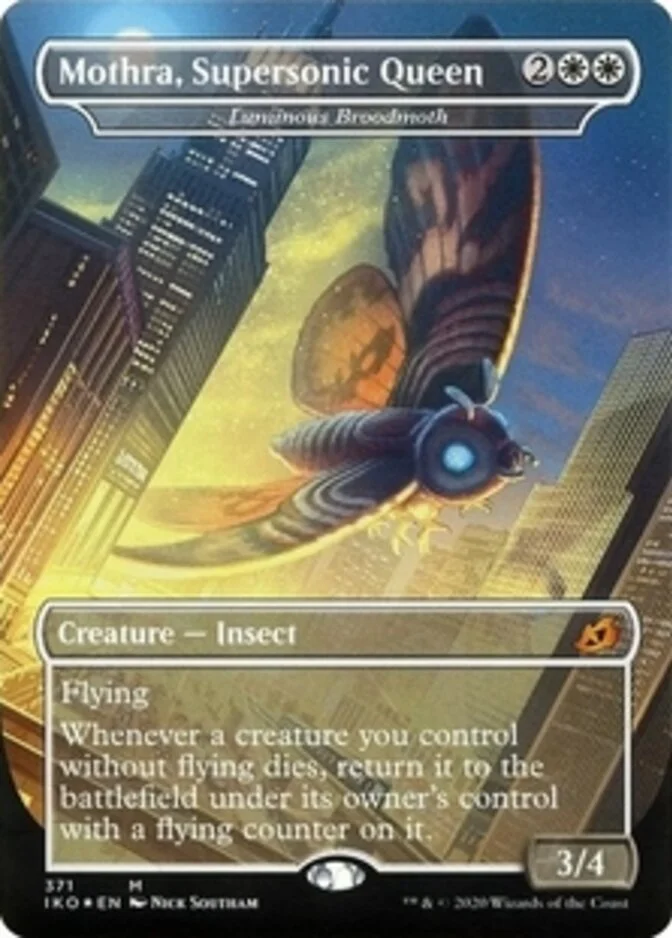 Luminous Broodmoth <Mothra, Supersonic Queen> [IKO]
