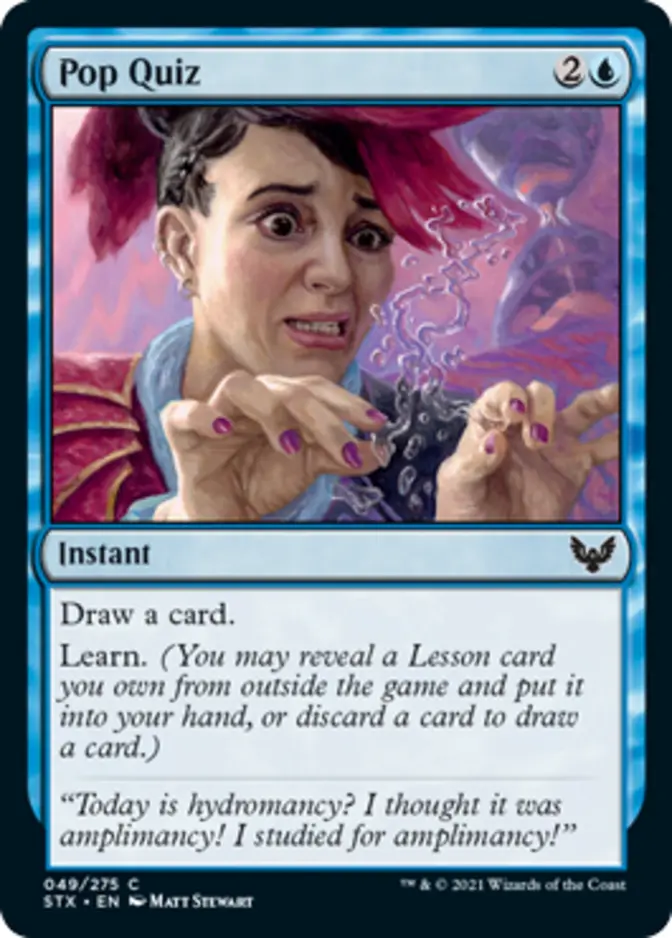 Pop Quiz [STX]