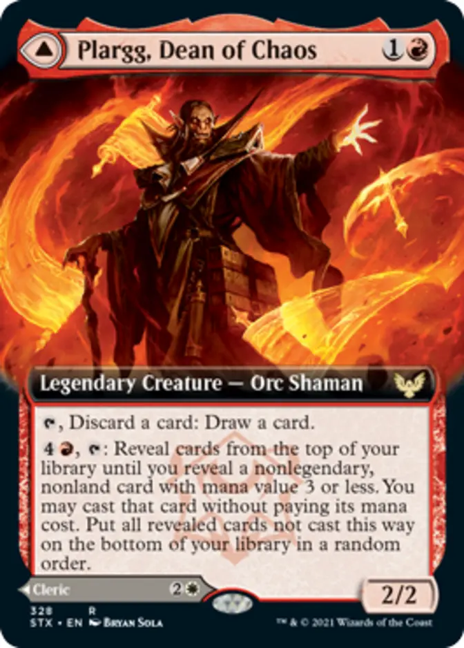 Plargg, Dean of Chaos <extended> [STX]