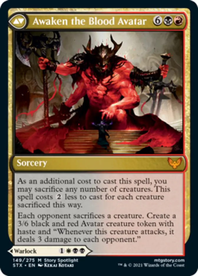 Awaken the Blood Avatar [STX]