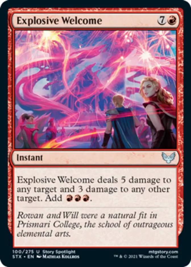 Explosive Welcome [STX]