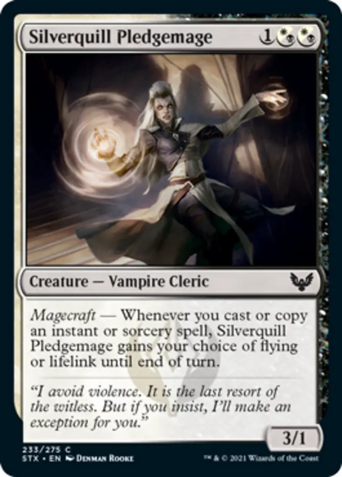 Silverquill Pledgemage [STX]