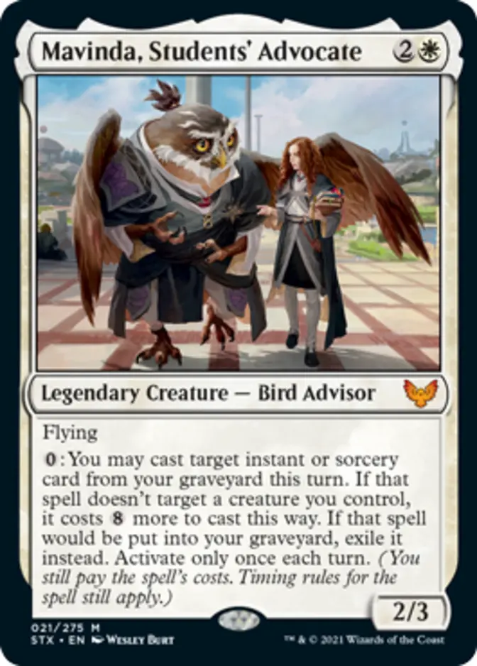 Mavinda, Students' Advocate [STX]