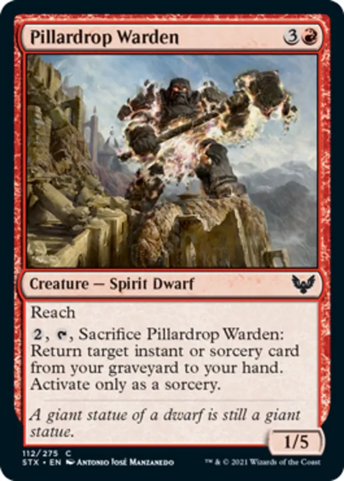 Pillardrop Warden [STX]