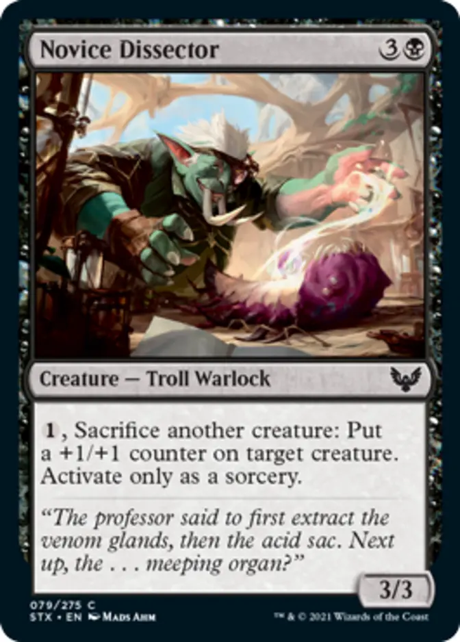 Novice Dissector [STX]