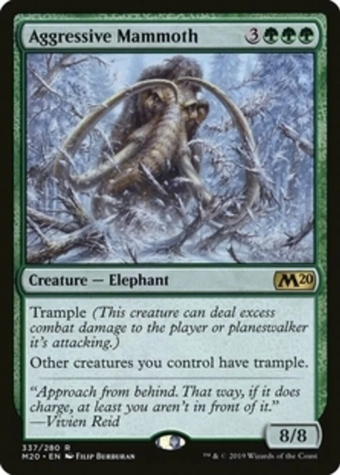 Aggressive Mammoth <promo pack> [M20]