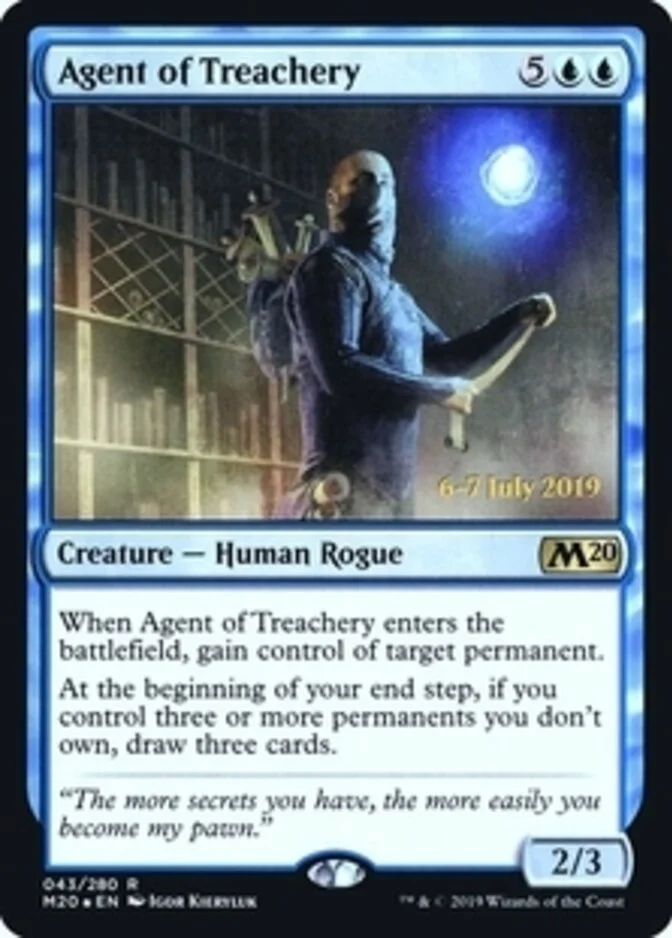 Agent of Treachery <prerelease> [M20] (F)