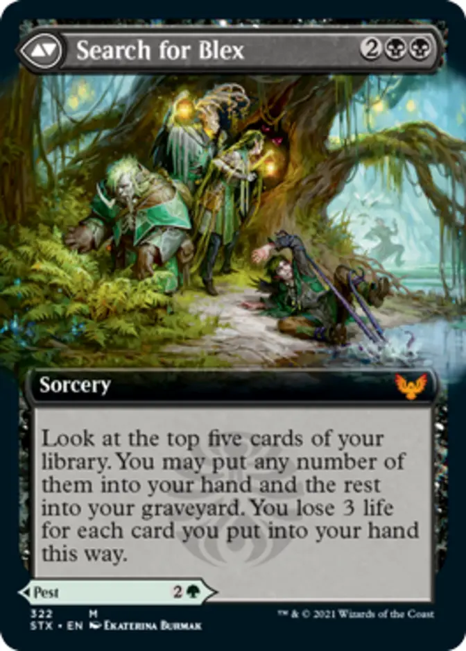 Search for Blex <extended> [STX]