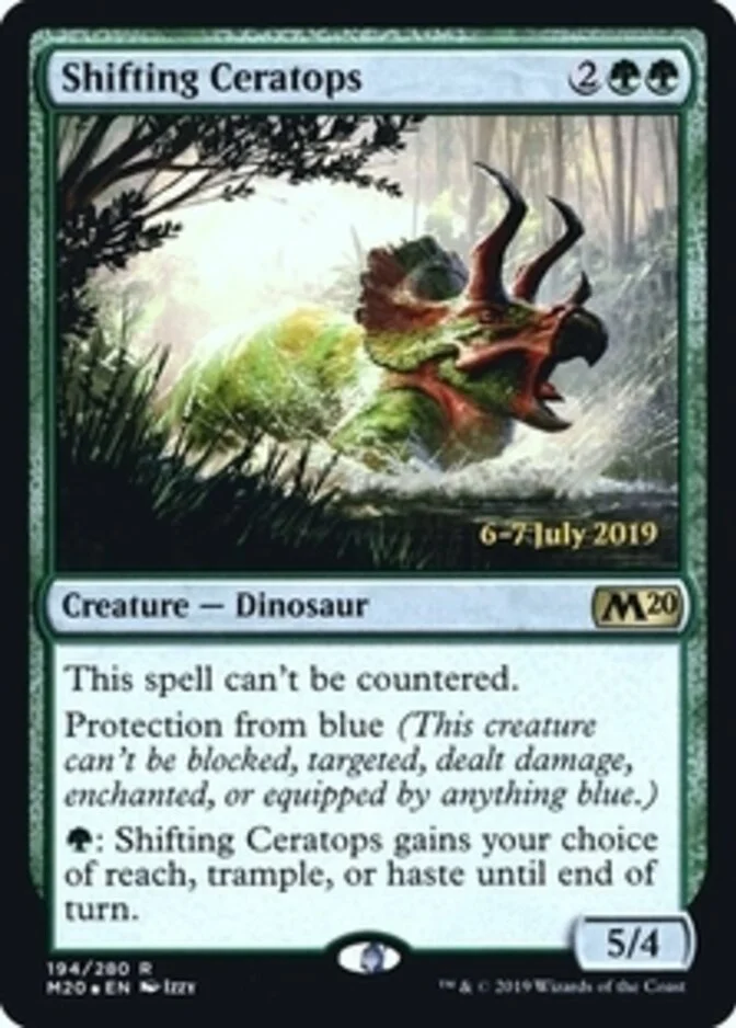 Shifting Ceratops <prerelease> [M20] (F)