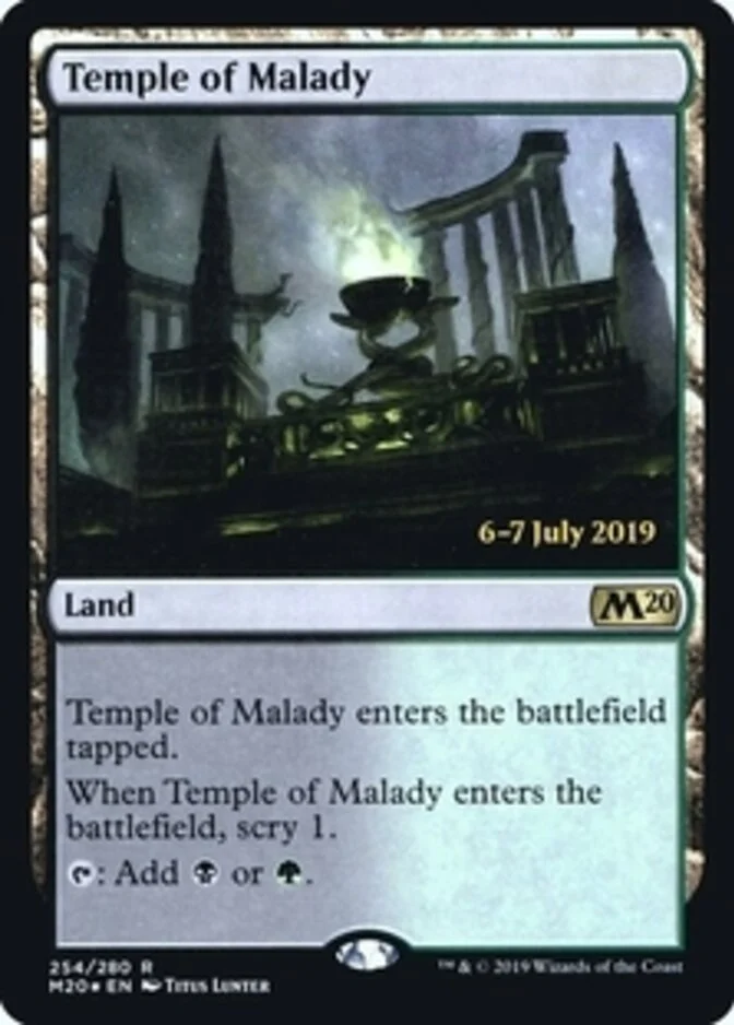Temple of Malady <prerelease> [M20] (F)