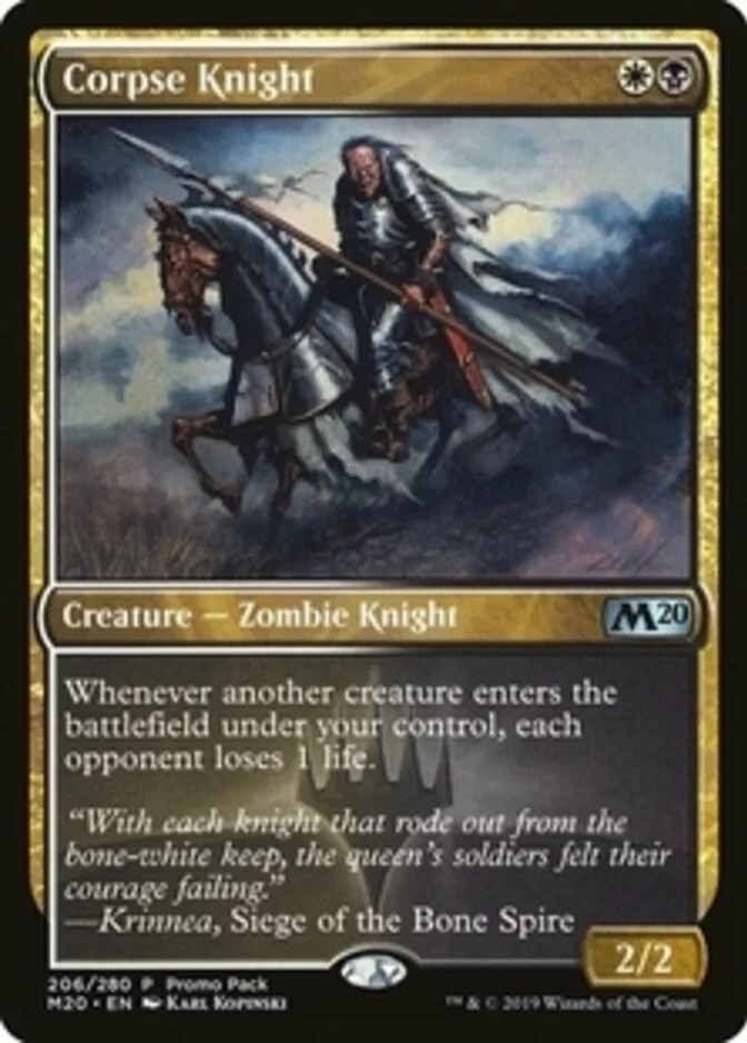 Corpse Knight <promo pack> [M20] (F)